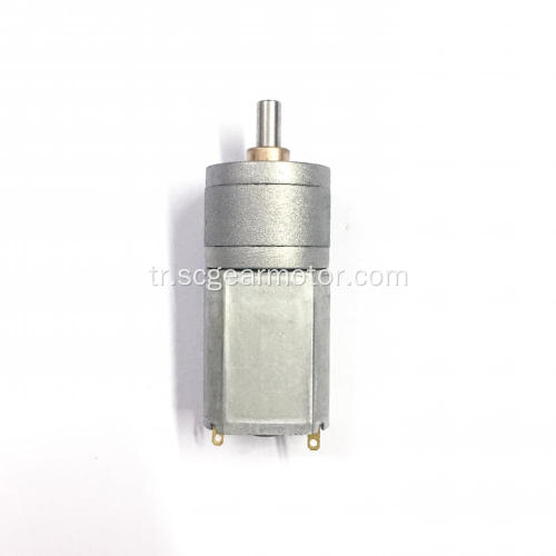 20 mm dişli kutusu artı 130 dc motor